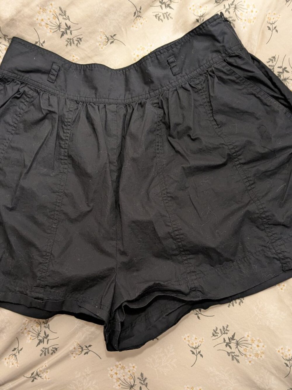 Ulla Johnson Pre Fall 2022 black noir shorts